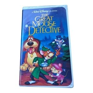 Disney Black Diamond The Great Mouse Detective VHS